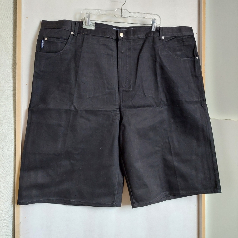 Neo Blue Carpenter Black Shorts